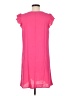 Unbranded 100% Polyester Solid Pink Casual Dress Size M - photo 2
