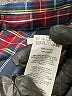 UNTUCKit 100% Cotton Plaid Black Red Long Sleeve Button-Down Shirt Size 2 - photo 8