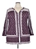 Indigo Purple Burgundy Kimono Size 2X - photo 1