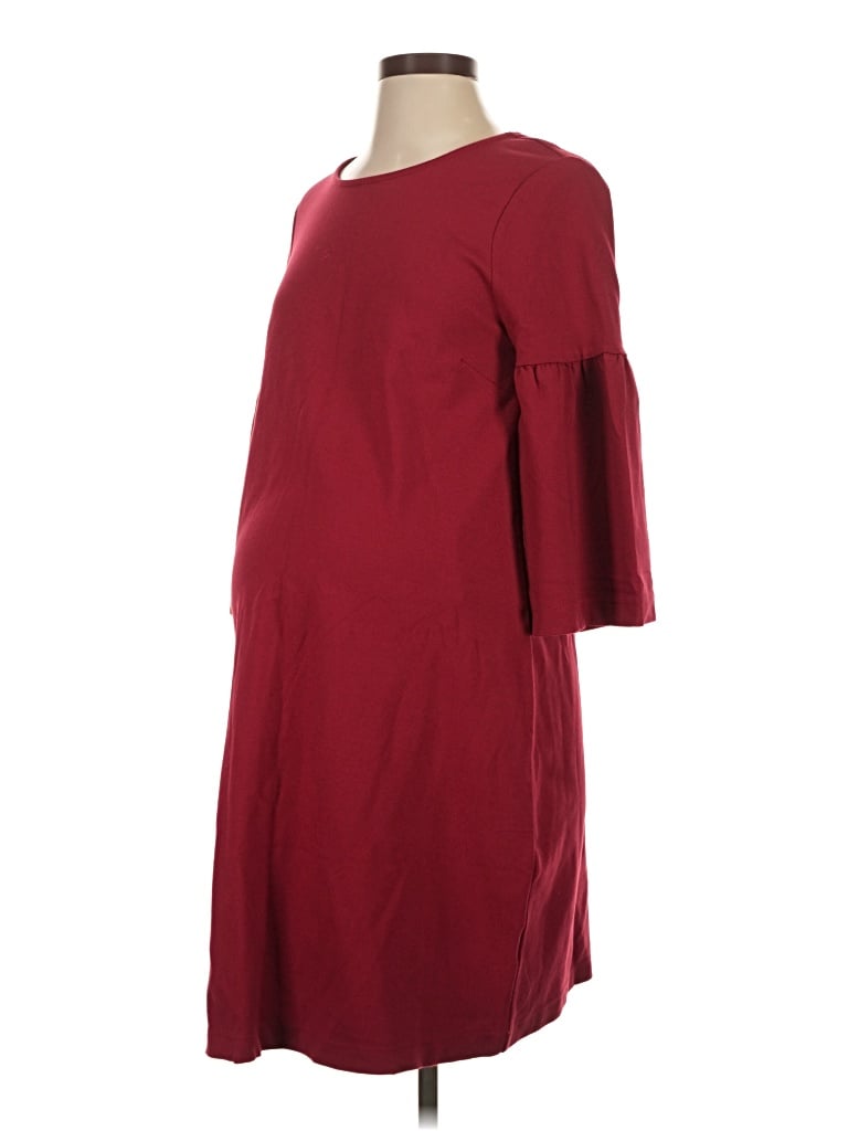 Pre-owned Ingrid & Isabel Casual Dress In Burgundy
