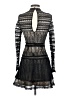 Francesca's Black Cocktail Dress Size XS - photo 2