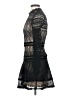 Francesca's Black Cocktail Dress Size XS - photo 5