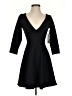 Lulus Solid Black Cocktail Dress Size XS - photo 1