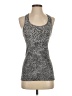 Lululemon Athletica Silver Black Tank Top Size 2 - photo 1