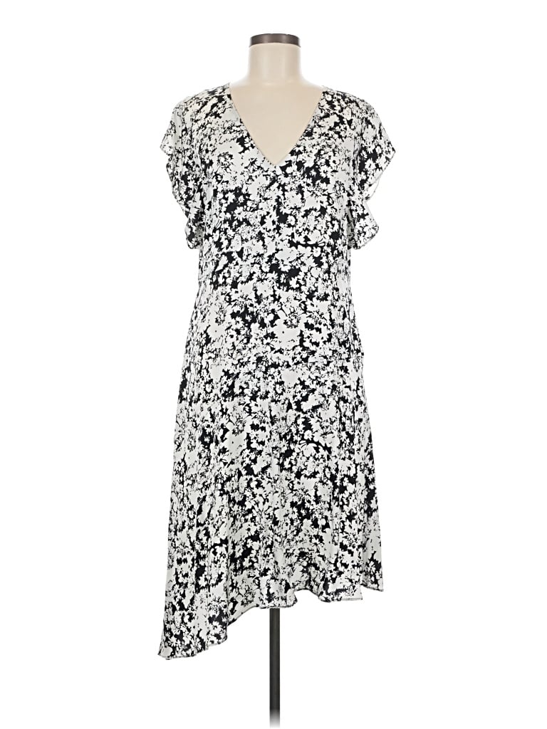 Pre-owned Lewit Casual Dress In Silver