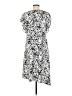 Lewit Print Silver Casual Dress Size 8 - photo 2