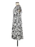 Lewit Print Silver Casual Dress Size 8 - photo 5