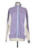 Spirit Jersey 100% Polyester Color Block Purple Track Jacket Size M - photo 1