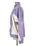 Spirit Jersey 100% Polyester Color Block Purple Track Jacket Size M - photo 5