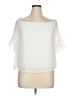 Pink Lily 100% Polyester Ivory 3/4 Sleeve Blouse Size L - photo 1