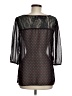 Vanity Black 3/4 Sleeve Blouse Size M - photo 2