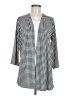 J.Jill Houndstooth Gray Kimono Size M - photo 1