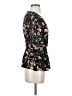 Onehart 100% Rayon Black 3/4 Sleeve Blouse Size XS - photo 4