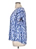 Rose & Thyme 100% Rayon Blue Short Sleeve Blouse Size 1X - photo 5