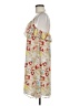 Old Navy 100% Polyester Print Ivory Casual Dress Size M - photo 5