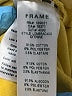 FRAME Color Block Yellow Jeans Size 23 waist - photo 8