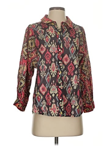 Forever That Girl for Anthropologie 3/4 Sleeve Blouse (view 1)