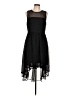 Maurices 100% Polyester Polka Dots Black Cocktail Dress Size 13 - 14 - photo 1