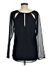 Tinley Road 100% Polyester Black Long Sleeve Blouse Size M - photo 2