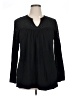 Style&Co Black Long Sleeve Blouse Size 1X - photo 1