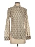 Talbots Paisley Ivory Long Sleeve Blouse Size XS - photo 1