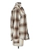 George Plaid Brown Long Sleeve Button-Down Shirt Size S - photo 4