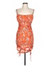 Assorted Brands 100% Polyester Orange Cocktail Dress Size L - photo 1