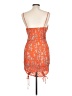 Assorted Brands 100% Polyester Orange Cocktail Dress Size L - photo 2