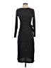 Assorted Brands Gray Blue Casual Dress Size S - photo 1