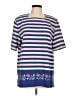 Alfred Dunner Blue Poncho Size L - photo 1