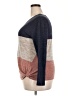 Maison Mascallier Color Block Brown Blue Pullover Sweater Size XXL (estimated) - photo 5