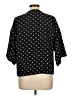 Spense Polka Dots Black 3/4 Sleeve Blouse Size L - photo 2