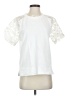 J.Crew White Short Sleeve Blouse Size S - photo 1