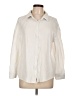 Unbranded Ivory Long Sleeve Button-Down Shirt Size L (estimated) - photo 1