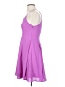 Express 100% Polyester Solid Purple Cocktail Dress Size 0 - photo 5