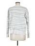 Ann Taylor LOFT Animal Print Silver Pullover Sweater Size M - photo 2
