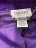 Carmen Carmen Marc Valvo Purple Blazer Size M - photo 6