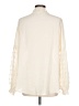 Unbranded Ivory Long Sleeve Blouse Size L (estimated) - photo 2