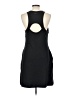 Eddie Bauer Solid Black Casual Dress Size L - photo 2
