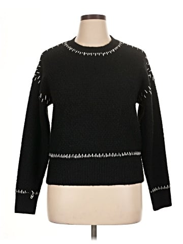 Aqua Pullover Sweater (view 1)