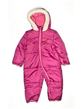 Pink Platinum Snow Pants With Bib
