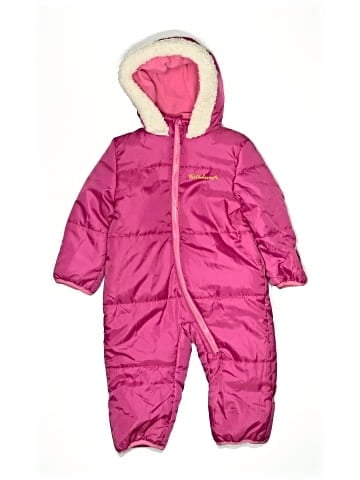 Pink Platinum Snow Pants With Bib (view 1)