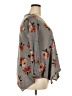 Green Envelope Floral Gray Pullover Sweater Size 2X - photo 4