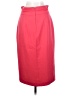 Ann Taylor Solid Red Casual Skirt Size 4 - photo 2