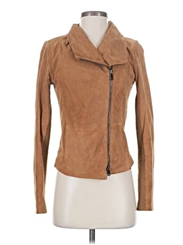 Vince. Leather Jacket (view 1)