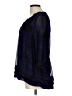 ECI Blue 3/4 Sleeve Blouse Size L - photo 5
