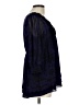 ECI Blue 3/4 Sleeve Blouse Size L - photo 4