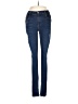 James Jeans Solid Blue Jeans Size 27 waist - photo 1