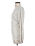 Open Edit Solid Ivory Pullover Sweater Size XS - photo 5