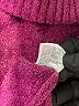 Energie Tweed Purple Turtleneck Sweater Size 5 - photo 4